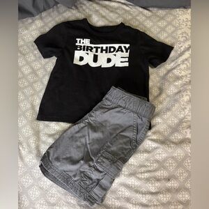 The birthday dude’s 1st Birthday outfit